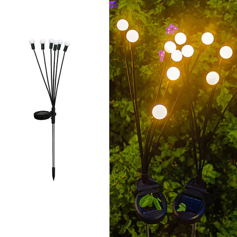 LED Firefly Lights Solar Powered (06 LEDs)