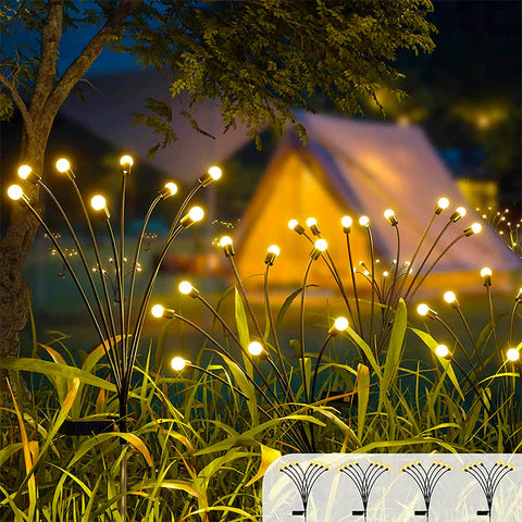 LED Firefly Lights Solar Powered (06 LEDs)