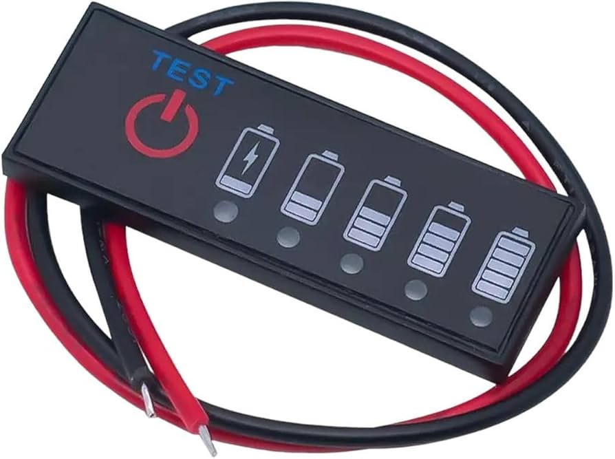 12v Battery Level Indicator Capacity Meter