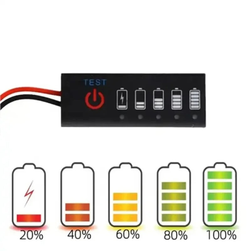 12v Battery Level Indicator Capacity Meter